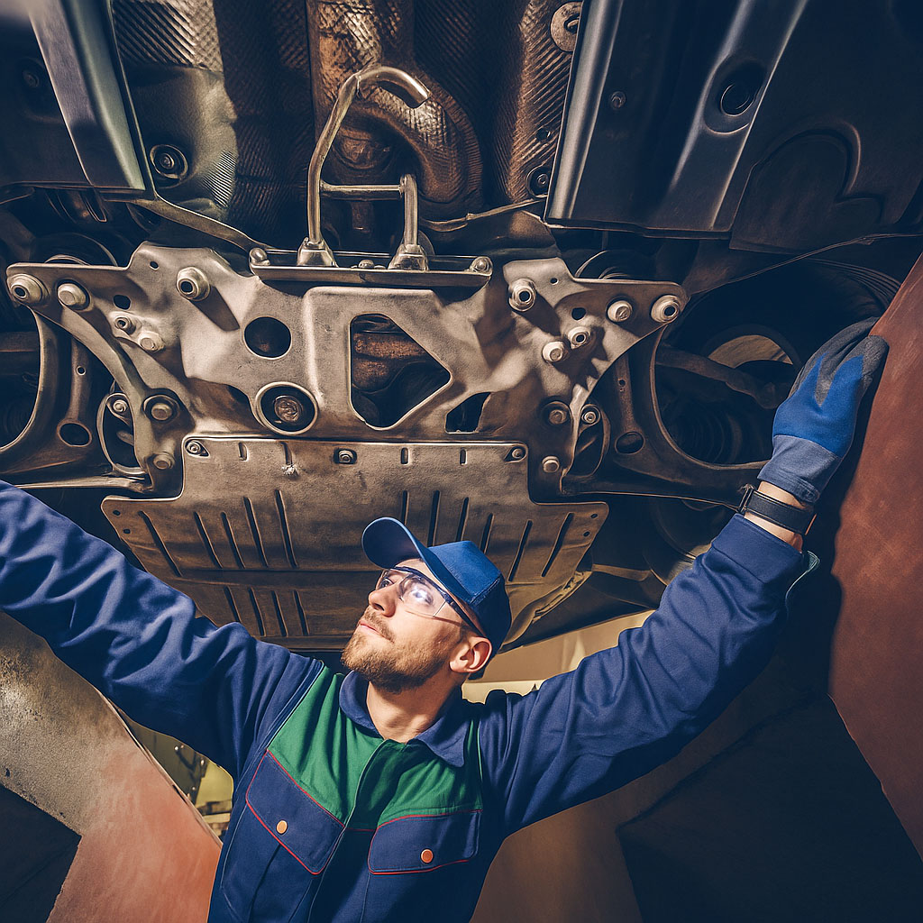 Under Chassis Major Repair in Abu Dhabi